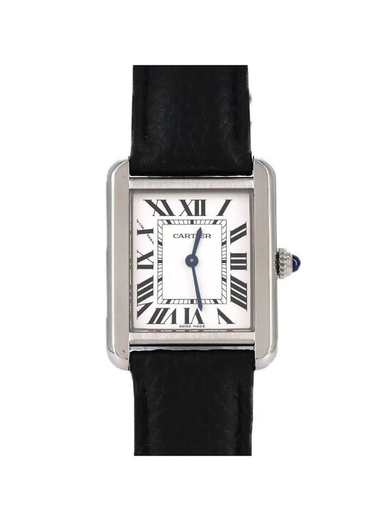 Cartier Tank Solo SM SS Quartz Watch main image 6